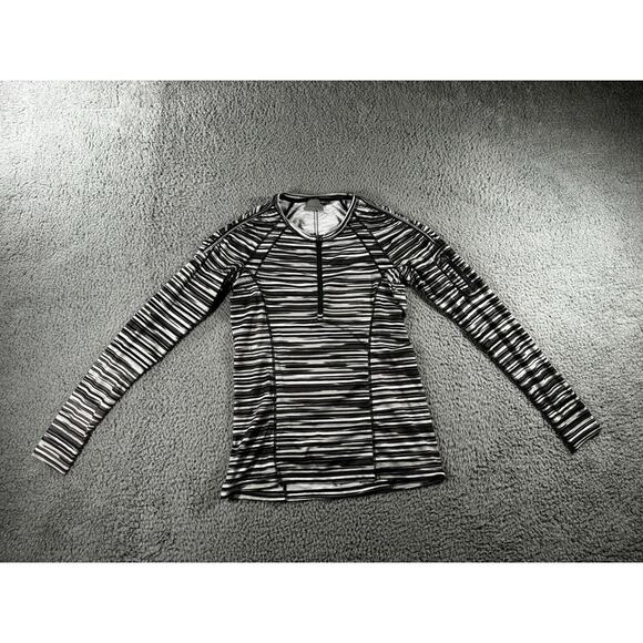 Athleta Pacifica Jacket Women Small Lightweight Long Sleeve Quarter Zip - Picture 1 of 8